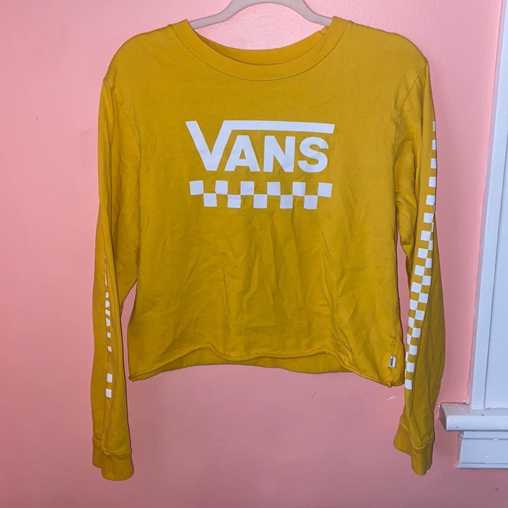 Cropped Vans Long Sleeve T-shirt